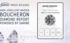 法国高级珠宝世家宝诗龙推出婚庆珠宝系列，采用Sarine钻石证书